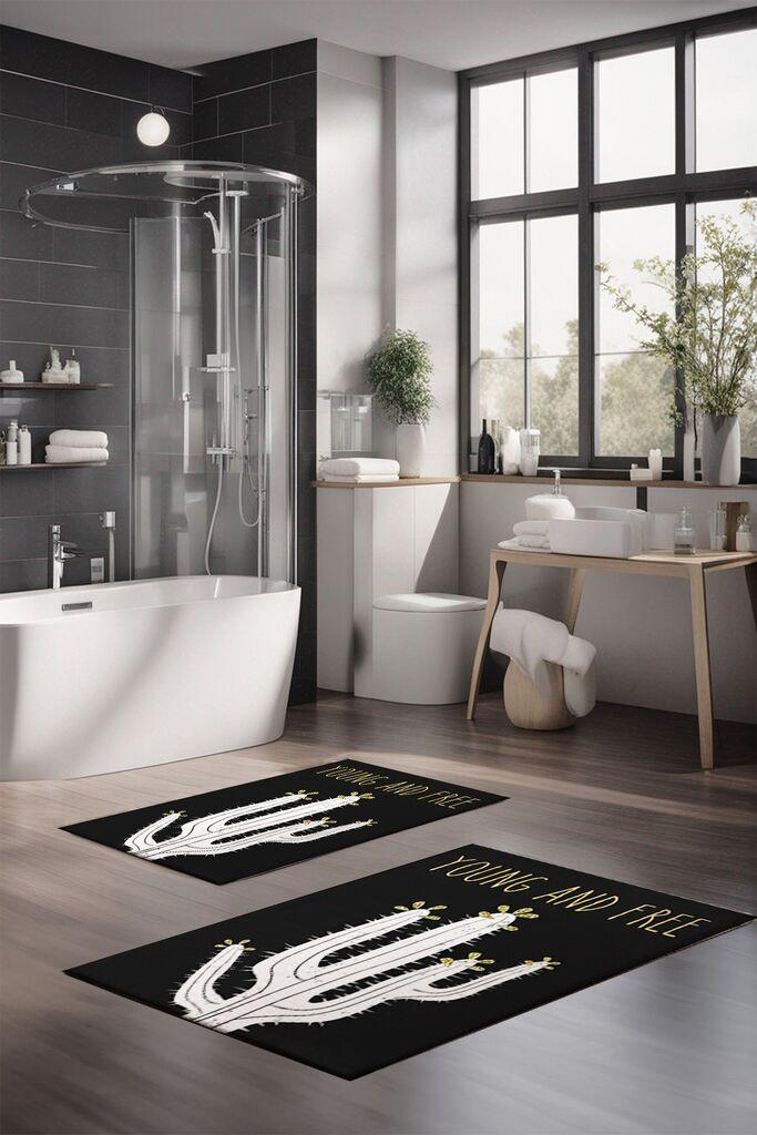 L'essentiel Maison Set prostirki za kupatilo CT-5285, 2 Komada, Šarena