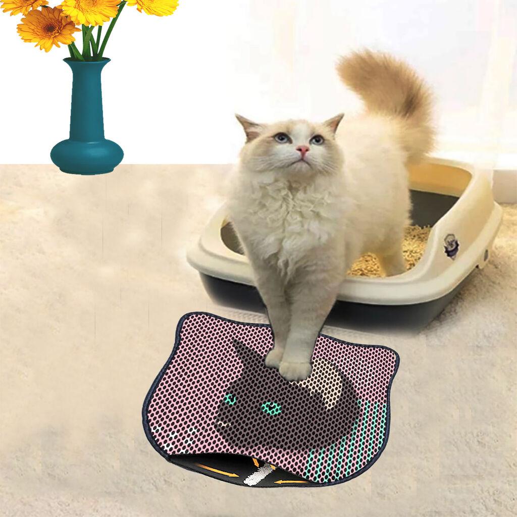 Aberto Design Prostorika za toalet za mačke Kdkafa0195, 40 x 50 cm, Roze