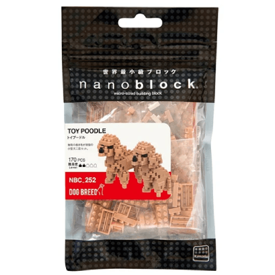 Nanoblok kockice Toy Poodle, 170 komada