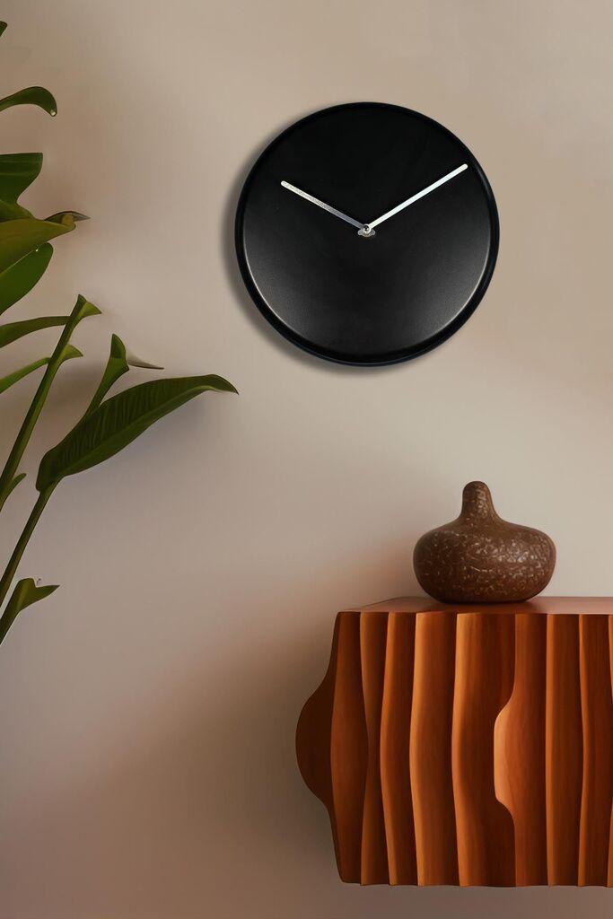 Wallity Zidni sat 30Sivmet, 30x30 cm, Crni