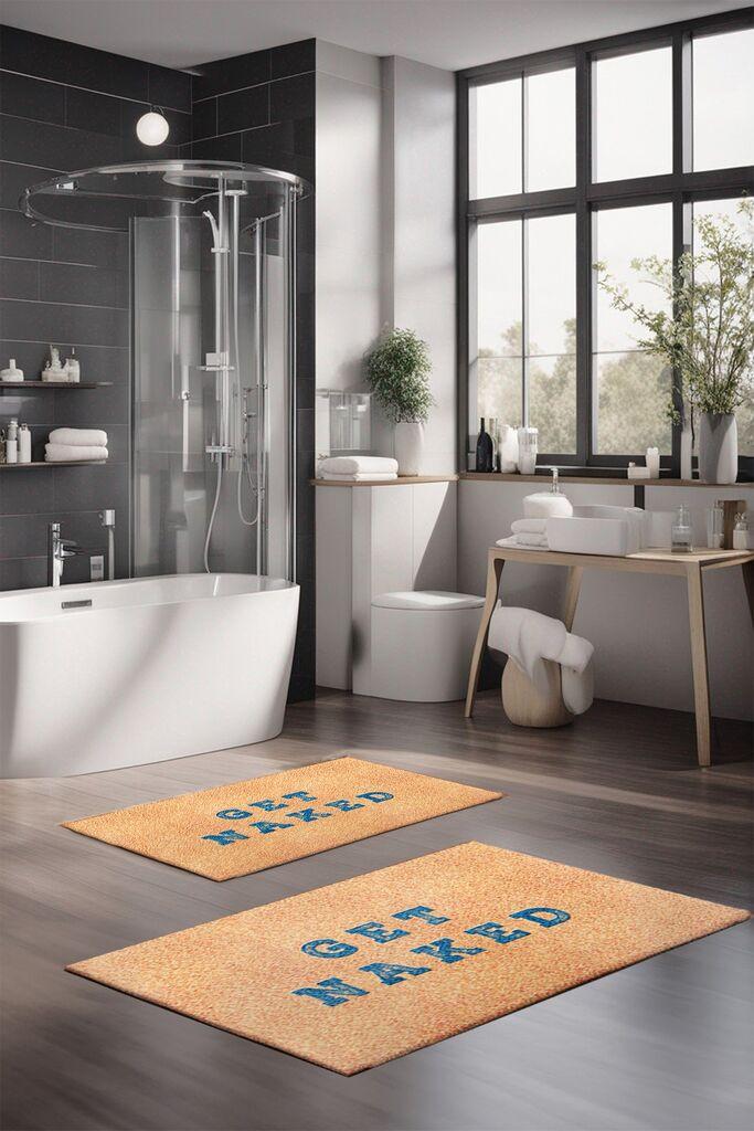 L'essentiel Maison Set prostirki za kupatilo CT-5394, 2 Komada, Narandžasta