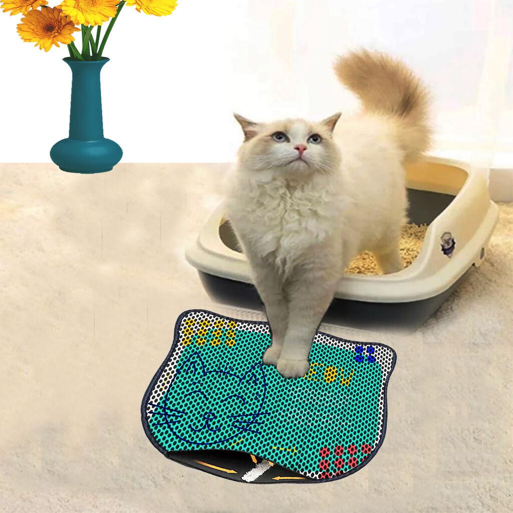 Aberto Design Prostorika za toalet za mačke Kdkafa0220, 40 x 50 cm, Zelena