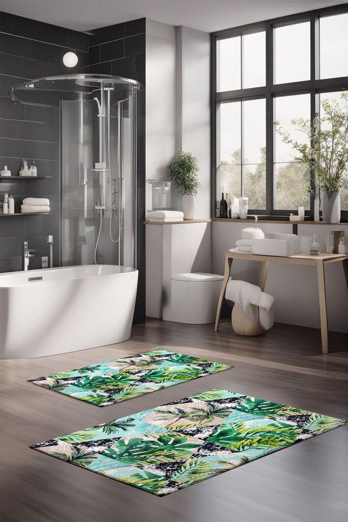 L'essentiel Maison Set prostirki za kupatilo CT-5314, 2 Komada, Šarena