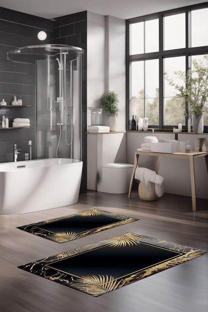 L'essentiel Maison Set prostirki za kupatilo CT-5062, 2 Komada, Šarena