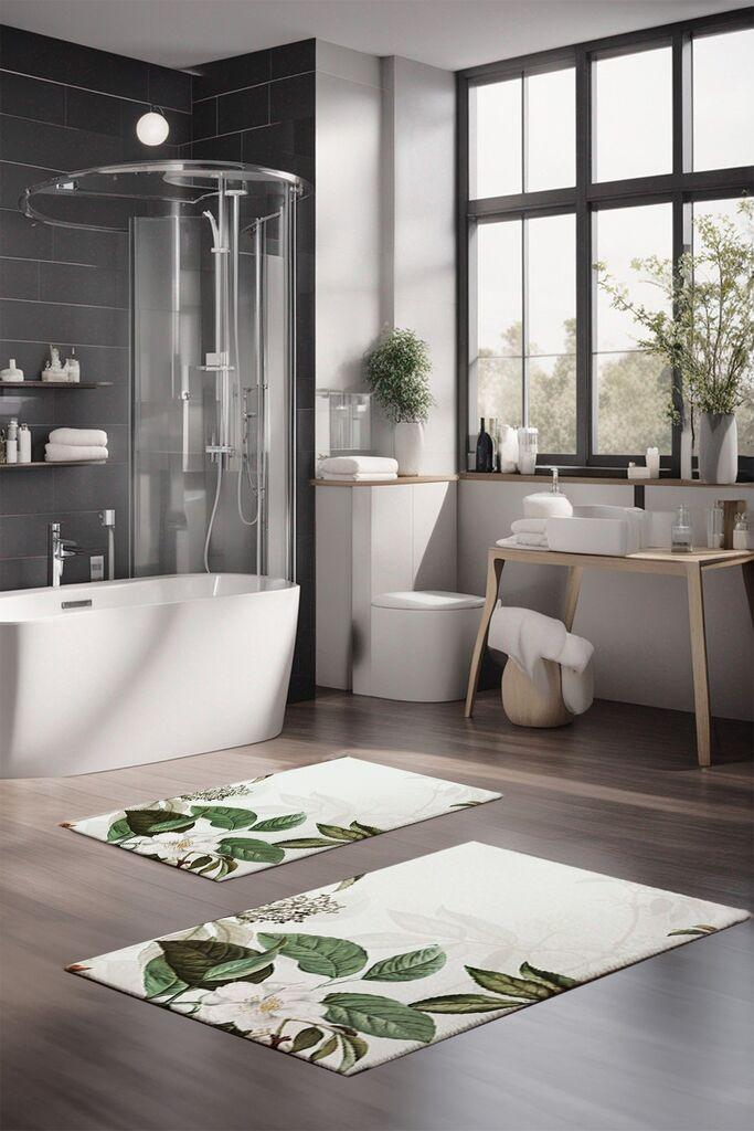 L'essentiel Maison Set prostirki za kupatilo CT-5321, 2 Komada, Šarena