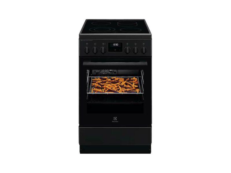 Electrolux Električni šporet sa staklokeramičkom pločom LKR564276K, Crni