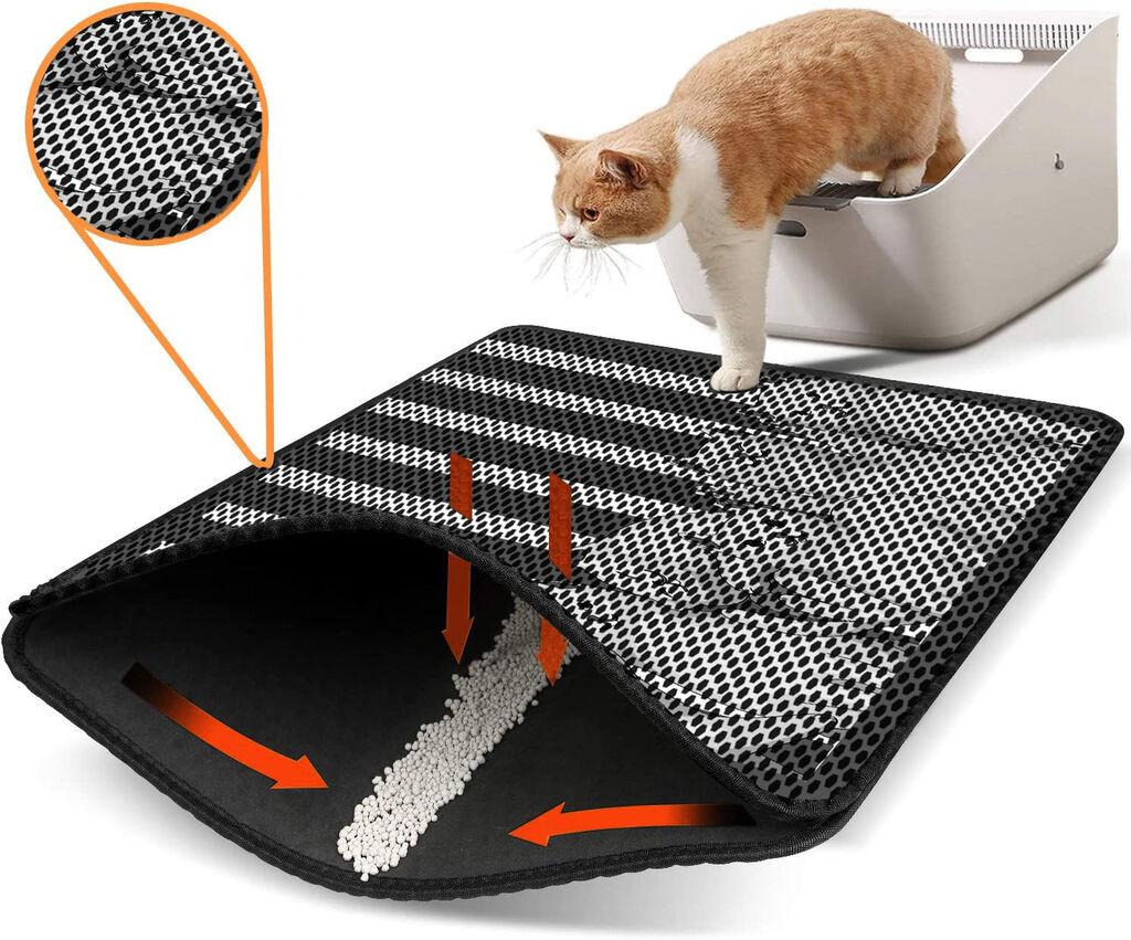 Aberto Design Prostorika za toalet za mačke Nrszn0042, 45 x 60 cm, Antracit