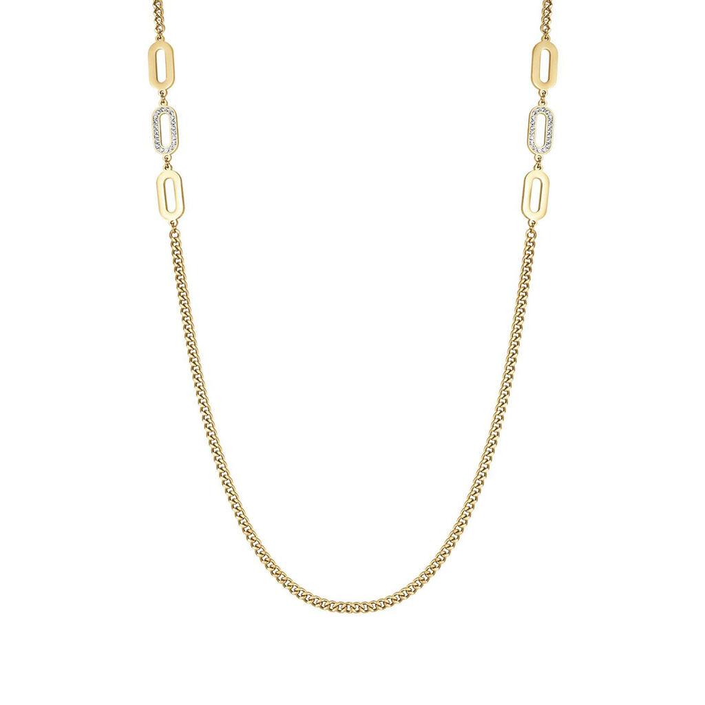 Luca Barra Ženska ogrlica, Zlatne boje