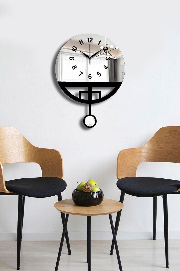 Wallity Zidni sat Vlnt108Gu, 39x50 cm, Srebrne boje