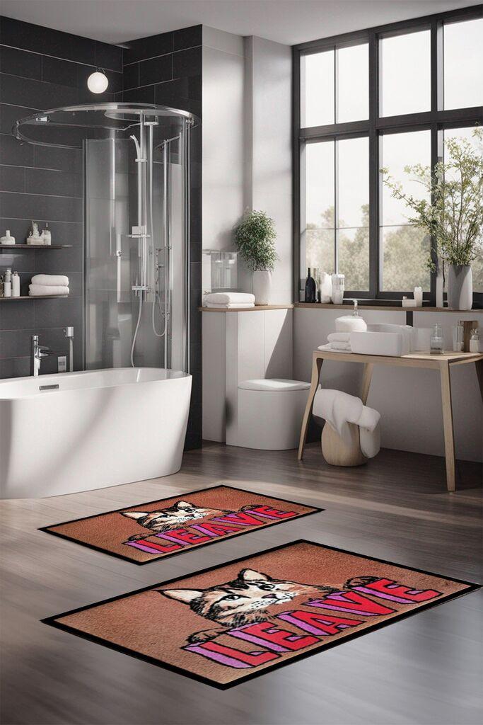 L'essentiel Maison Set prostirki za kupatilo CT-5295, 2 Komada, Šarena