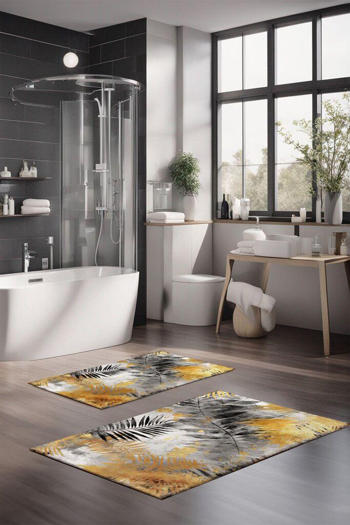 L'essentiel Maison Set prostirki za kupatilo CT-5423, 2 Komada, Šarena