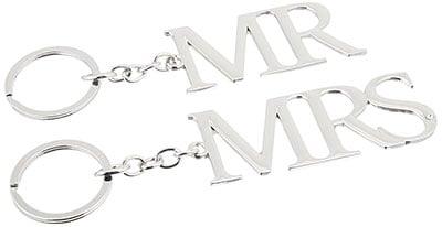 Set privezaka za ključ Mr & Mrs