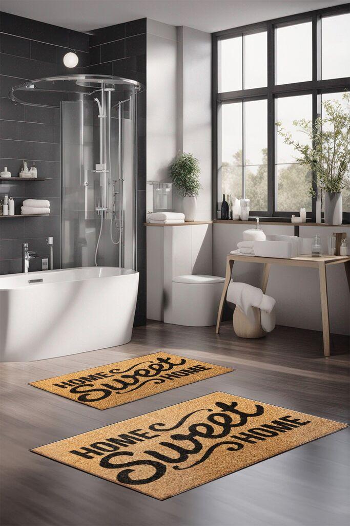 L'essentiel Maison Set prostirki za kupatilo CT-5155, 2 Komada, Šarena