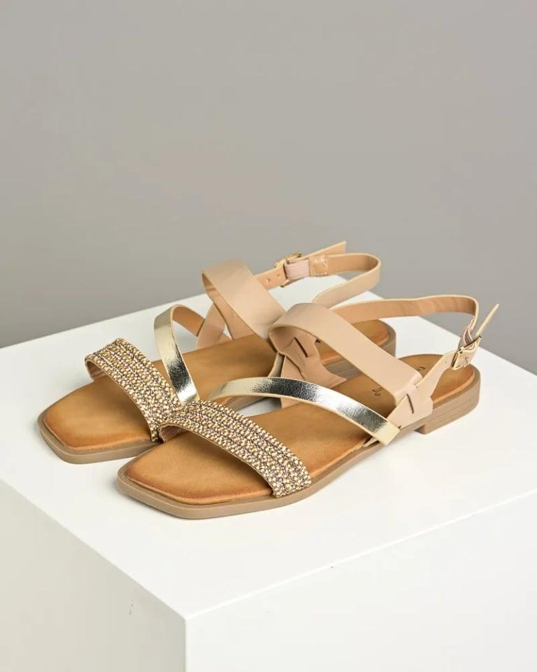 Emelie Strandberg Ženske sandale S167, Bež