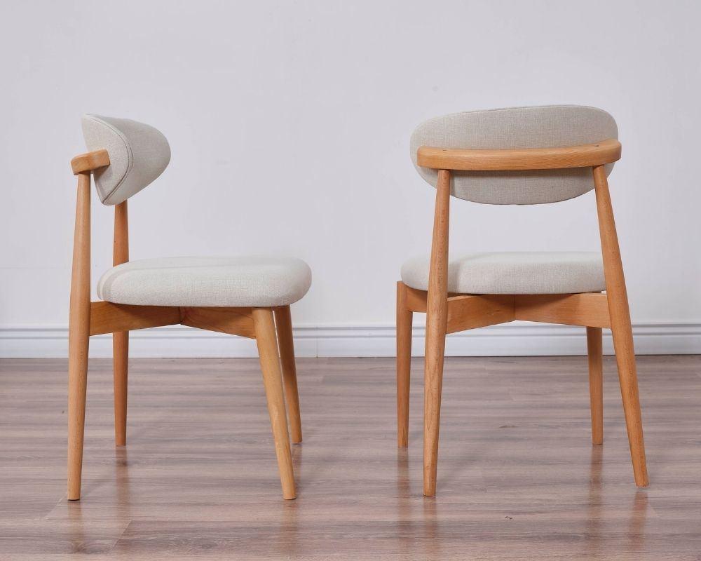 Hanah Home Set trpezarijskih stolica Bohem, 44x81x50 cm, Bež