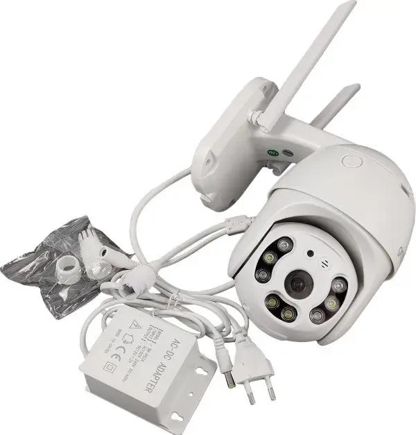 GMB Kamera CAM-IP2MP-EP9, 2 Mpix, H.265, WiFi, 2.5 inča, ICSEE App, 3.6 mm, RJ45, Auto Tracking