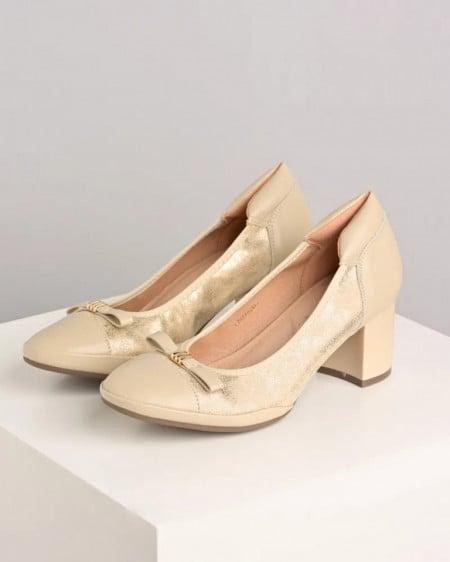 Favorito Ženske cipele na deblju štiklu L762404, Bež