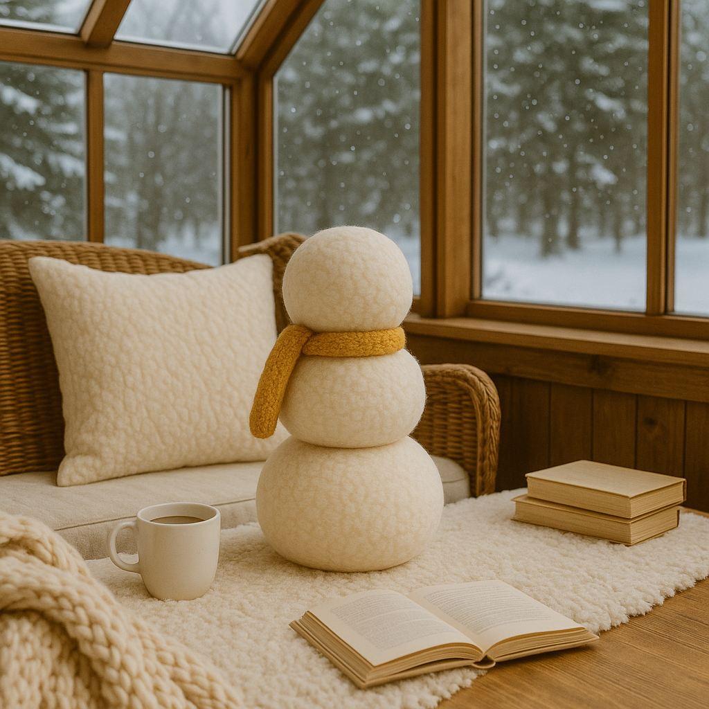 Aberto Design Ukrasni jastuk Kardan Adam, 55x25x19 cm, Prljavo beli