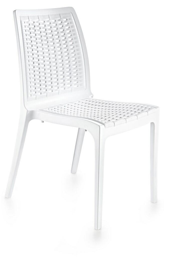 Hanah Home Baštenska stolica Rattan, 57x85x46 cm, Bela