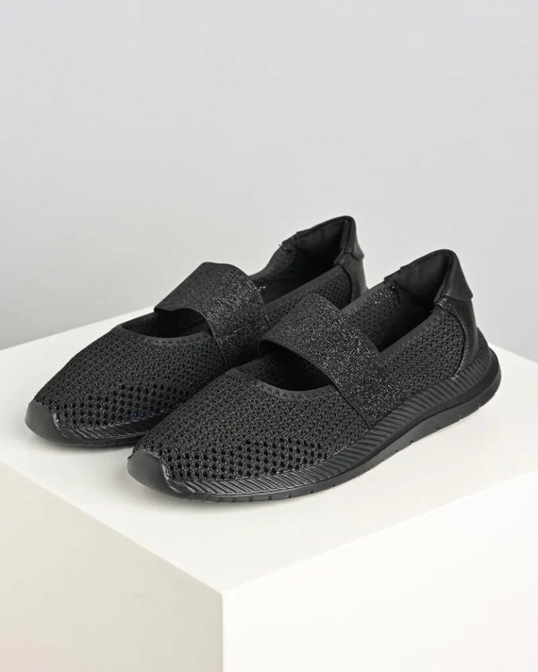 Favorito Ženske espadrile L212420, Crne