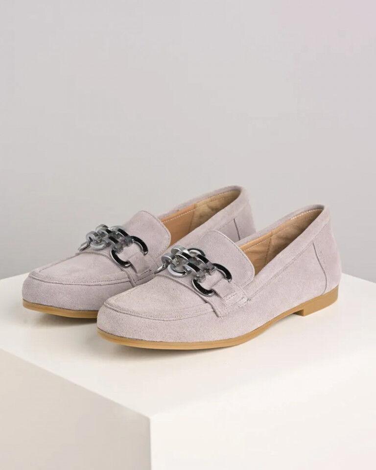 Lak korak Ženske mokasine 2310/2251, Svetlosive