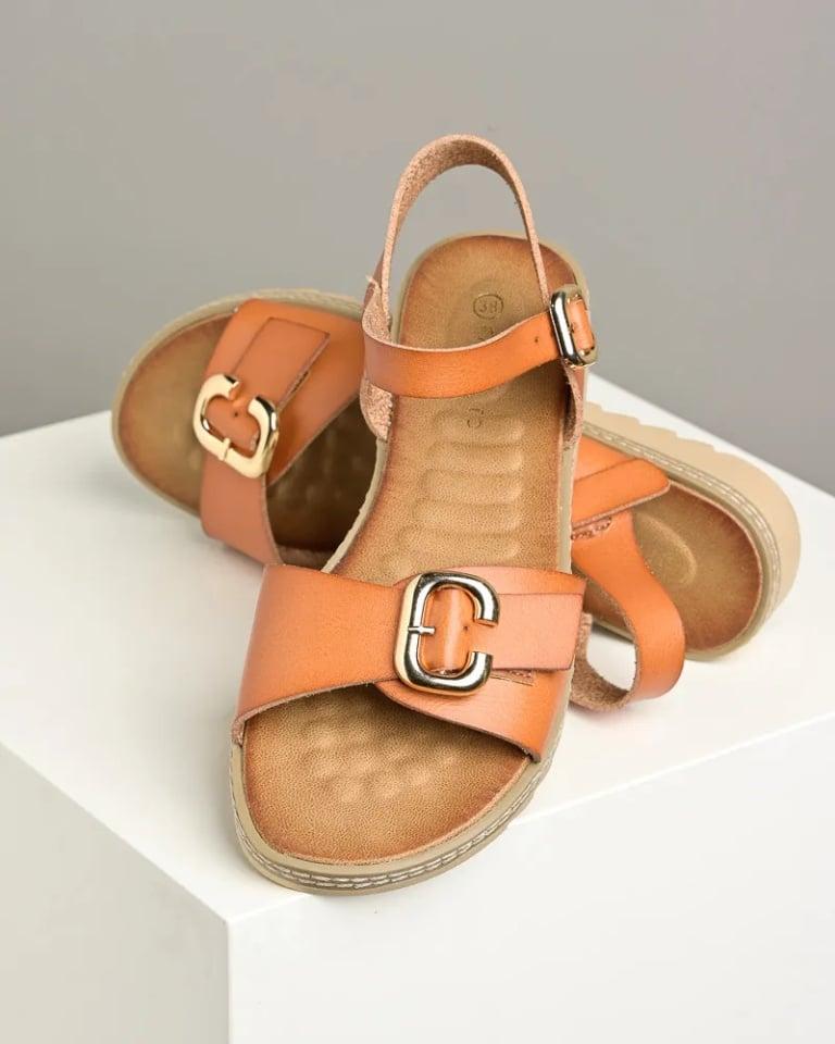 Favorito Ženske sandale LS322506, Braon