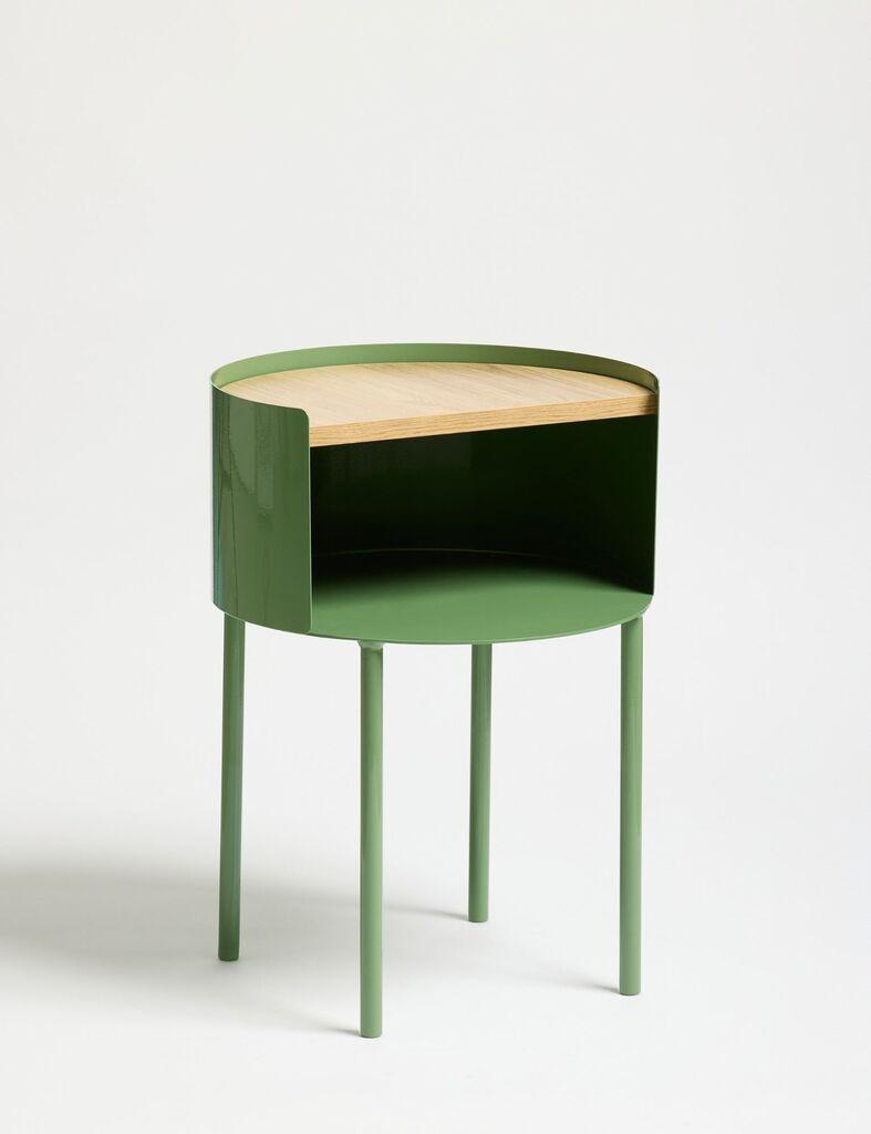 Hanah Home Pomoćni sto Espen, 40x56x40 cm, Maslina