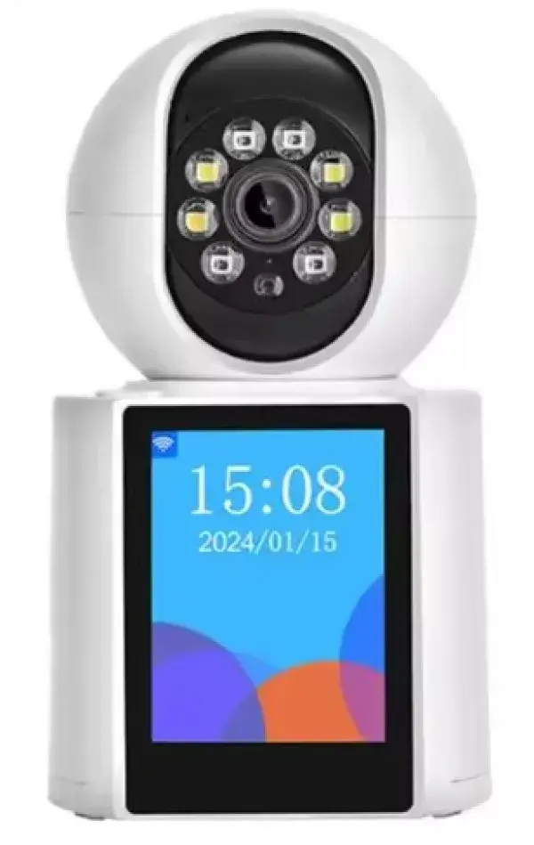 GMB Kamera CAM-IP3MP-V1, 3 Mpix, sa video pozivom, microSD, iCSee, Xmeye Pro, Two-way voice, PTZ, 3.6 mm