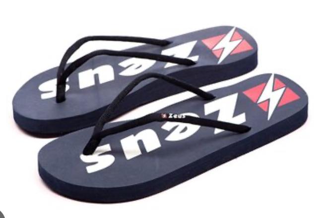 Zeus Unisex papuče Infradito Promos, Crna