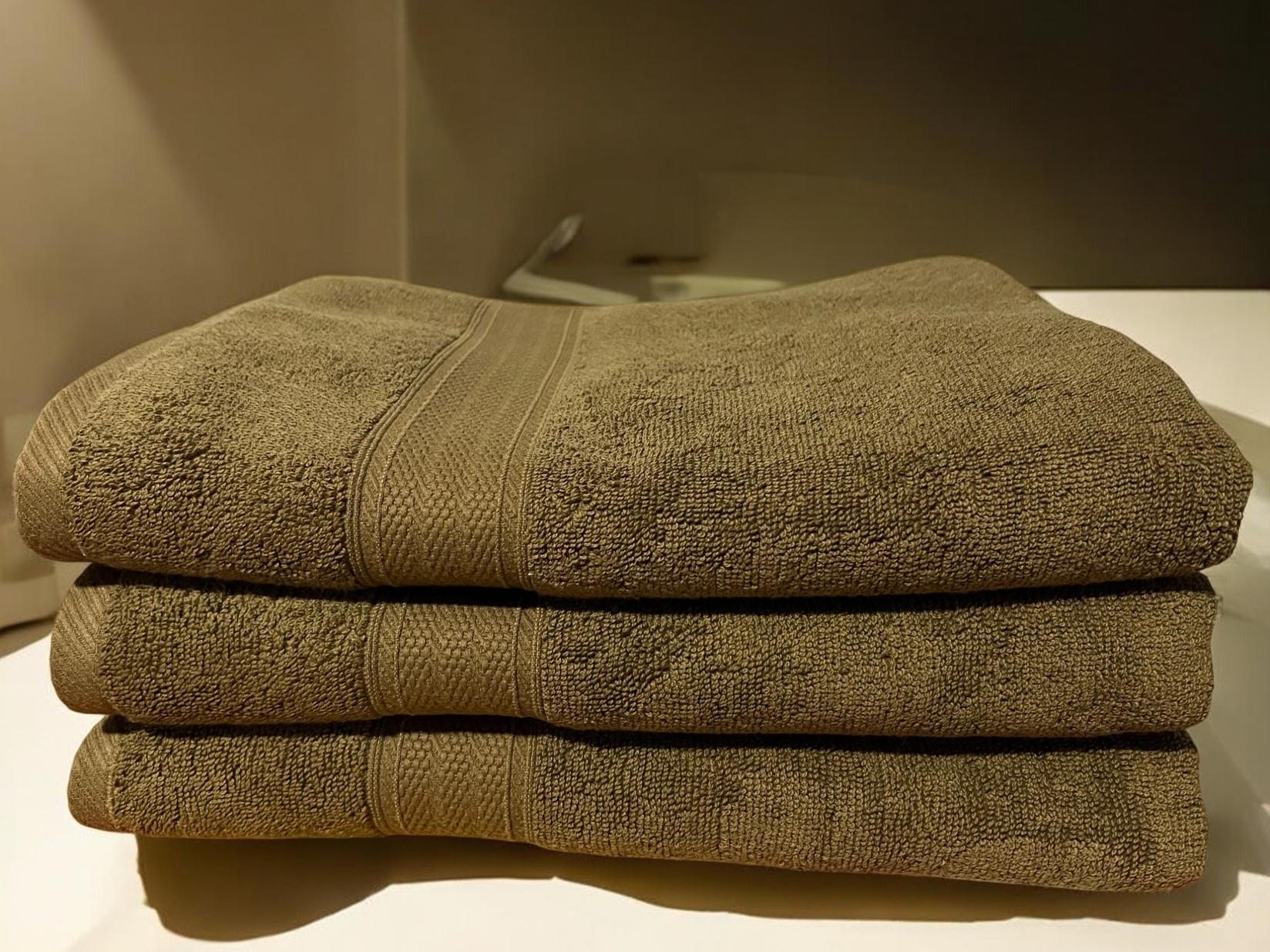 Peškir Atina D6 70x140cm, Kaki