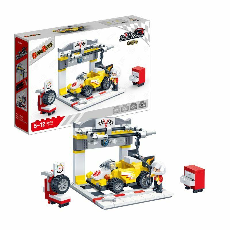 Ban Bao Igračka kocke Speed Racing Tire Pressure, 234 dela