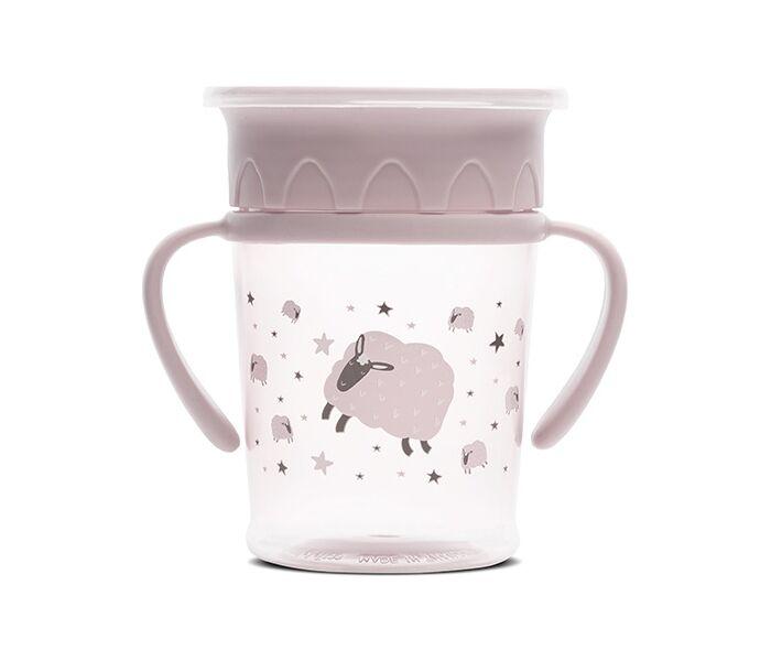 Lorelli Šolja za bebe sa ručkama My friend, 275ml, Roze