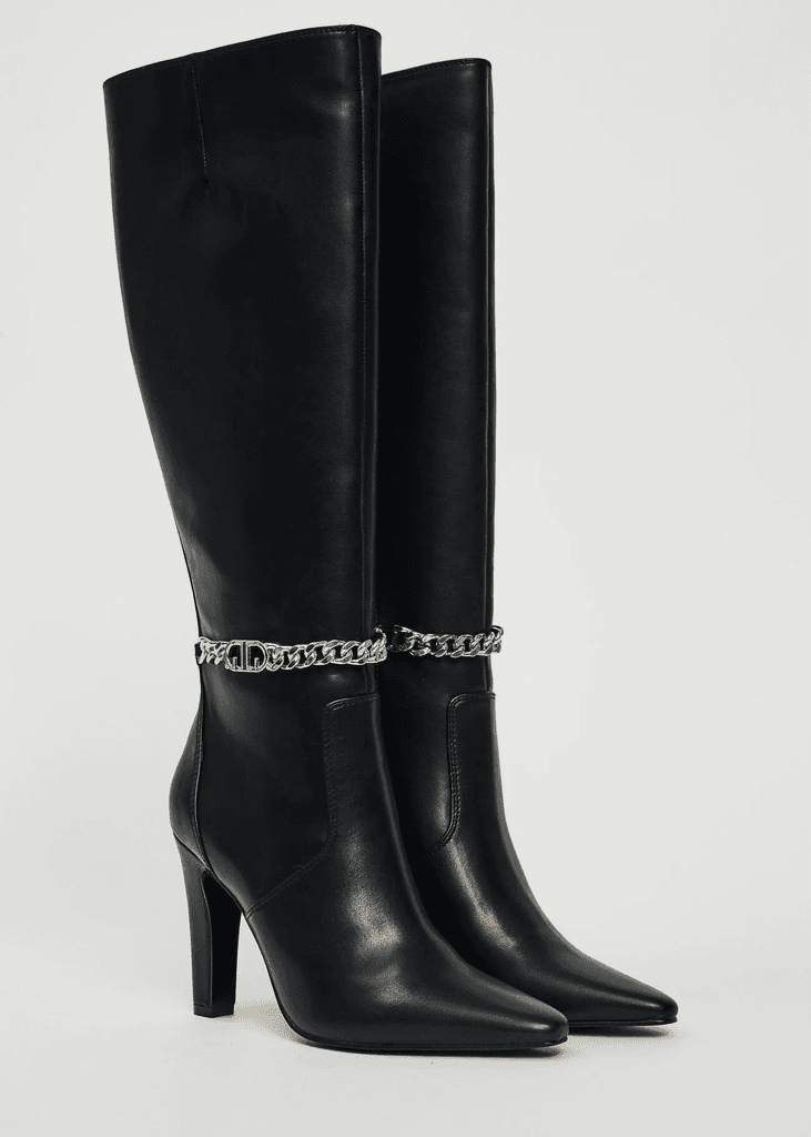 Gaudi Ženske čizme na štiklu 0174685, Duboke, Crne