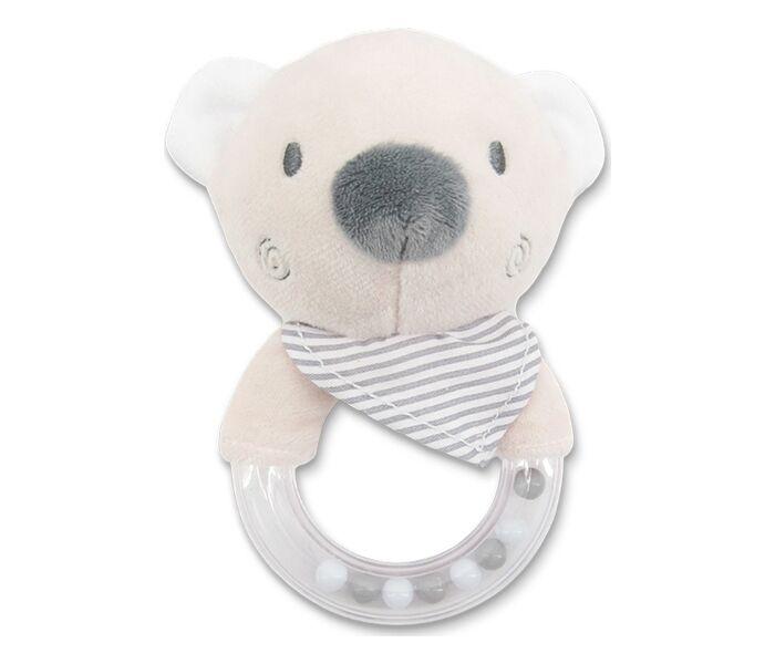Lorelli Plišana igračka zvečka za bebe Bear, Bež