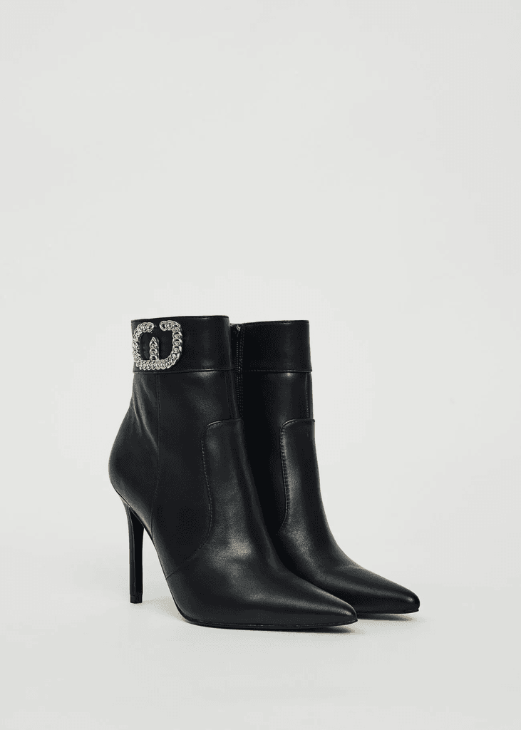 Gaudi Ženske čizme na štiklu 0174804, Crne