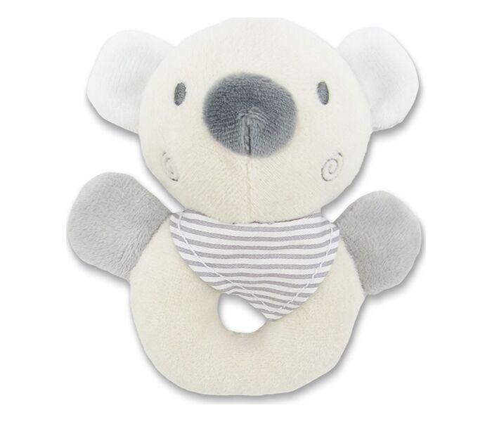 Lorelli Plišana igračka zvečka za bebe Bear, Bež