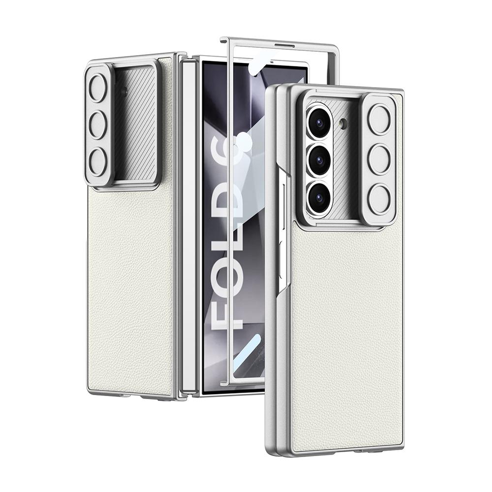 Maska za mobilni telefon Samsung Galaxy Z Fold 6 5G CAMERA SWIPE, Bela