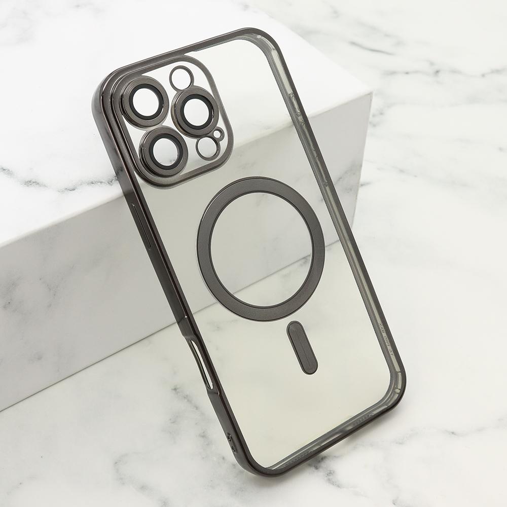 Maska za mobilni telefon iPhone 16 Pro Max CAMERA PROTECT, Magsafe, Crna