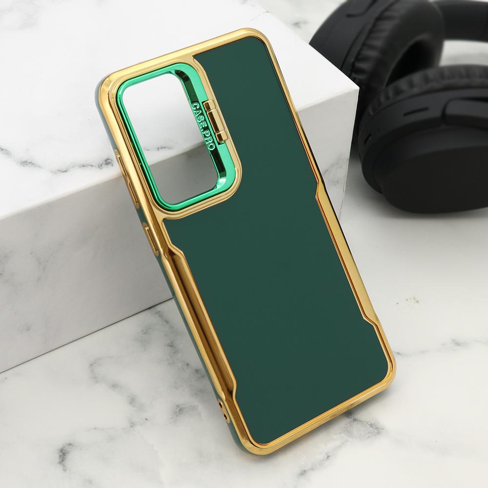 Maska za mobilni telefon Samsung Galaxy S24 FE GOLD LUXE, Zelena