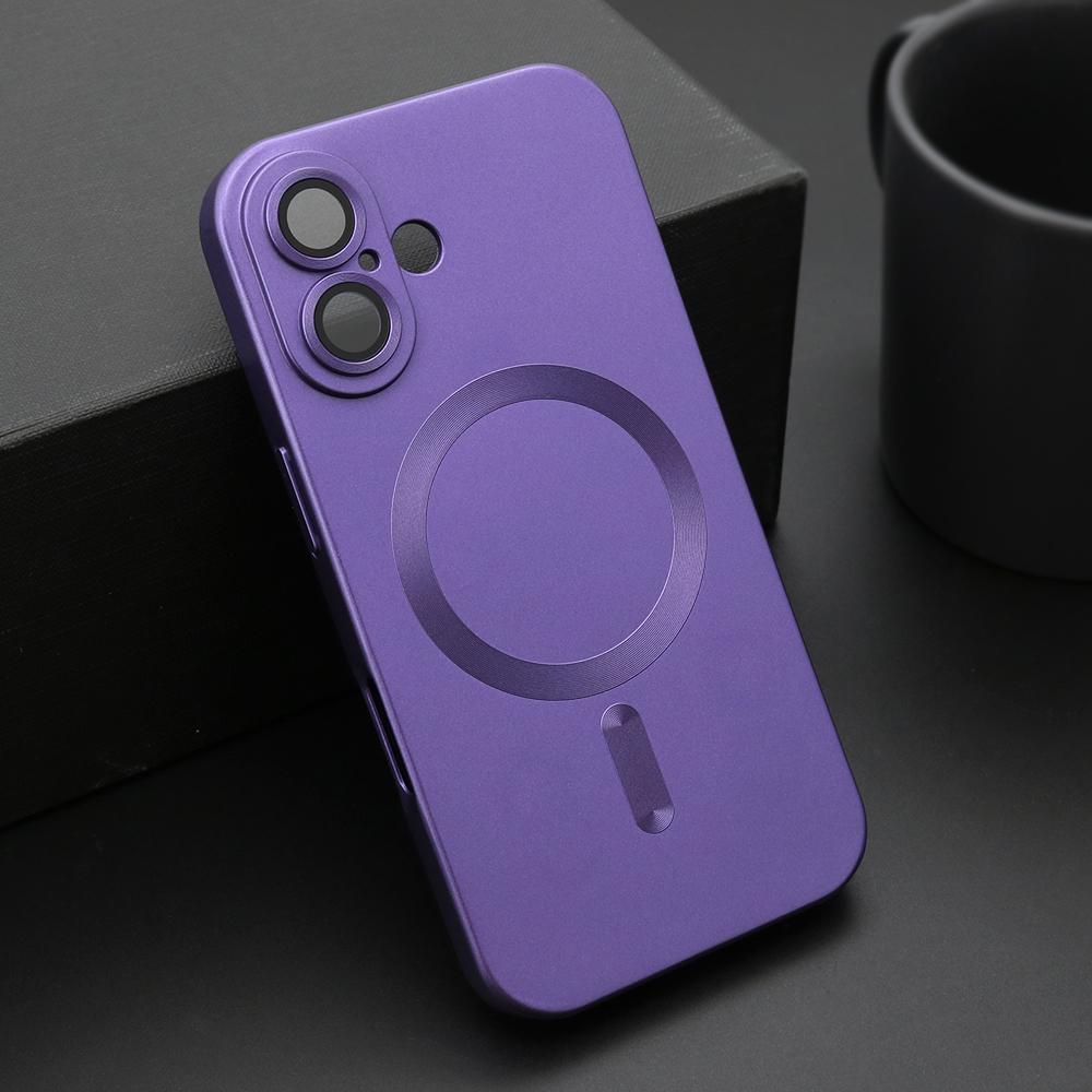 Maska za mobilni telefon iPhone 16 ELEGANT, Magsafe, Ljubičasta