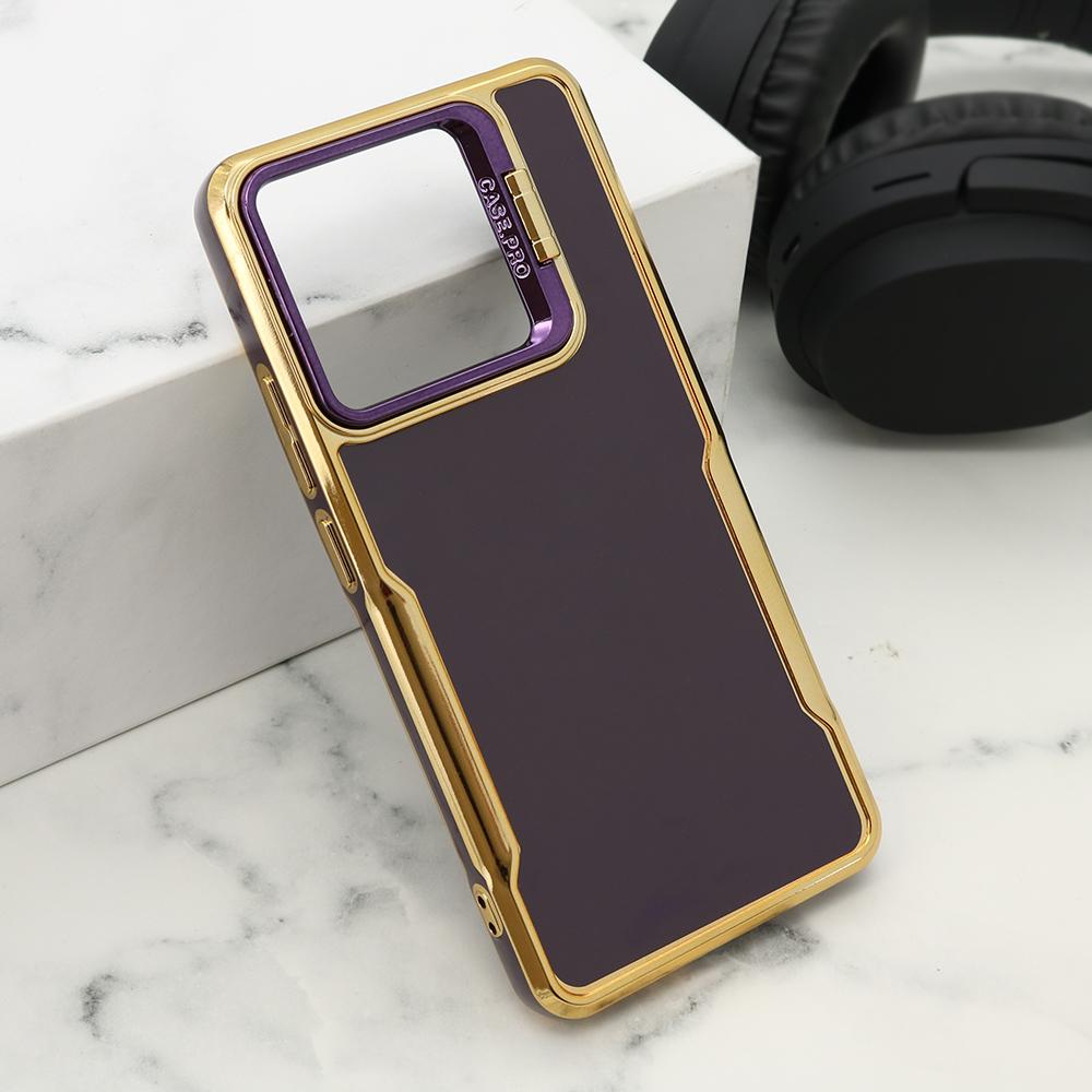 Maska za mobilni telefon Xiaomi Redmi Note 13 4G GOLD LUXE, Ljubičasta