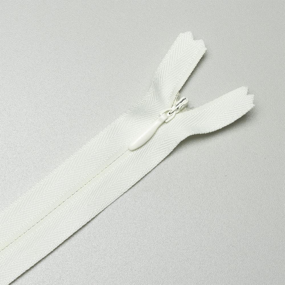 ARTFABRIC STORE Skriveni rajsferšlus, Slonovača, 20cm, tip 3