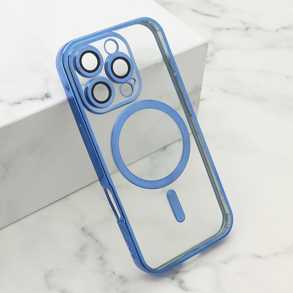 Maska za mobilni telefon iPhone 16 Pro CAMERA PROTECT, Magsafe, Plava