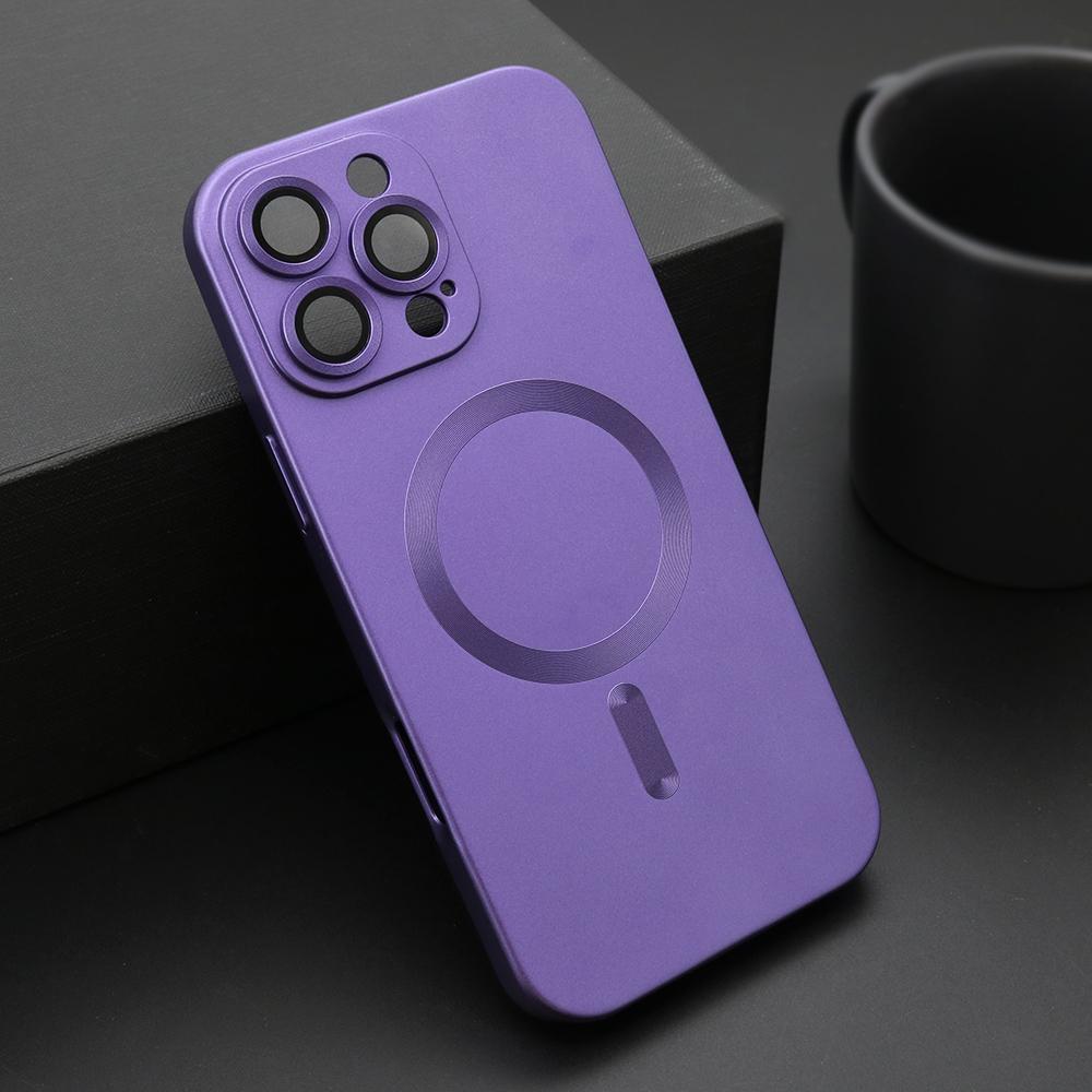 Maska za mobilni telefon iPhone 16 Pro Max ELEGANT, Magsafe, Ljubičasta