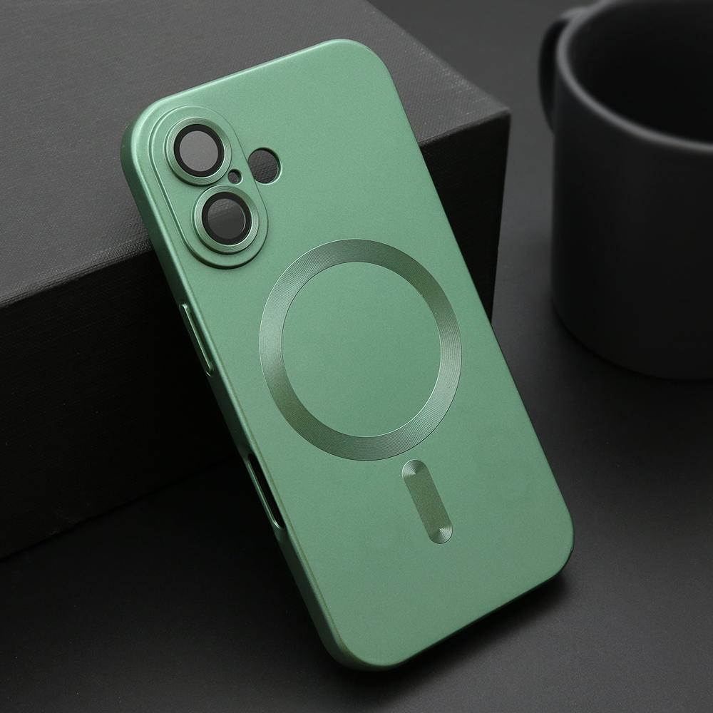 Maska za mobilni telefon iPhone 16 ELEGANT, Magsafe, Zelena