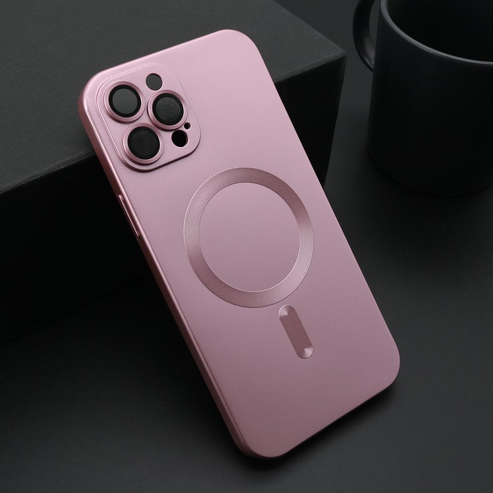 Maska za mobilni telefon iPhone 12 Pro Max ELEGANT, Magsafe, Roze
