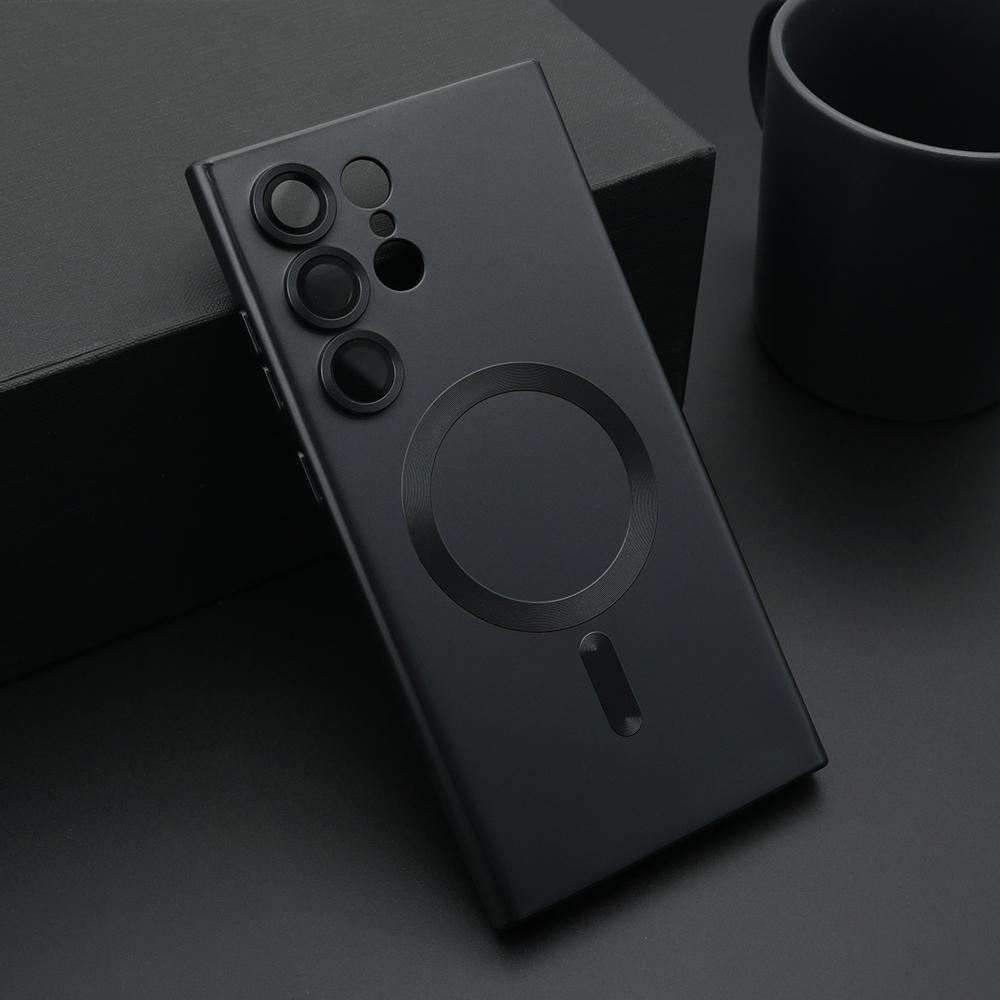 Maska za mobilni telefon Samsung Galaxy S24 Ultra 5G ELEGANT, Magsafe, Crna