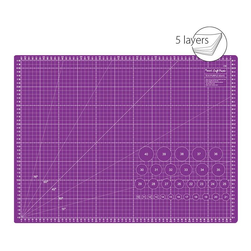 TEXI Podloga za rezanje Craft 60x45, Ljubčasta