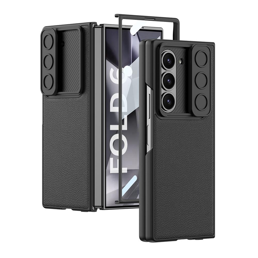 Maska za mobilni telefon Samsung Galaxy Z Fold 6 5G CAMERA SWIPE, Crna