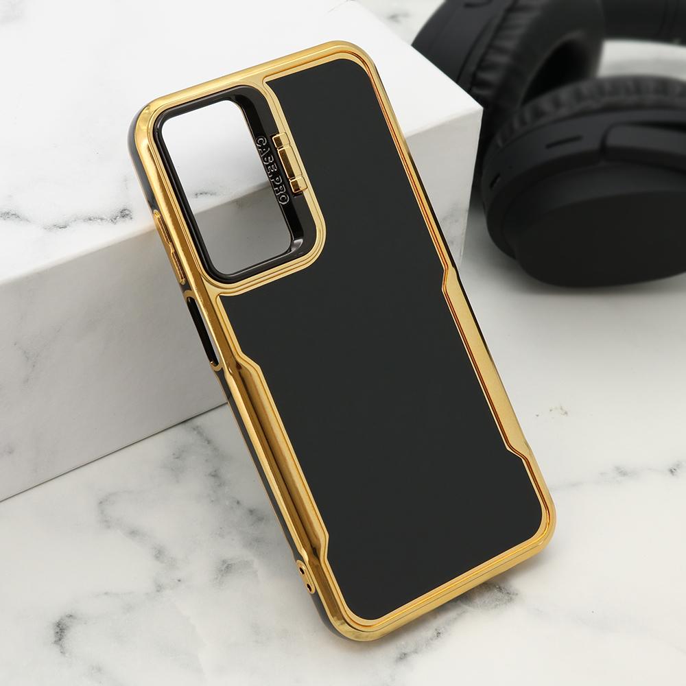 Maska za mobilni telefon Samsung Galaxy A25 5G GOLD LUXE, Crna